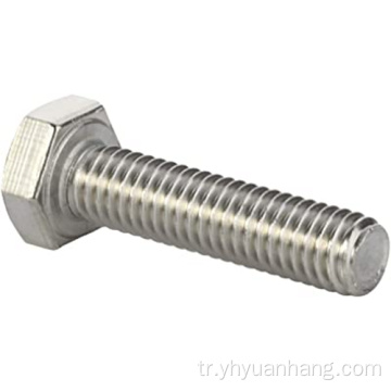 M8 X 30mm Altı Vidalı Vidalı Cıvat